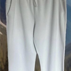 Size 14, Lululemon Crop Loungewear Pants Ivory incredibly soft